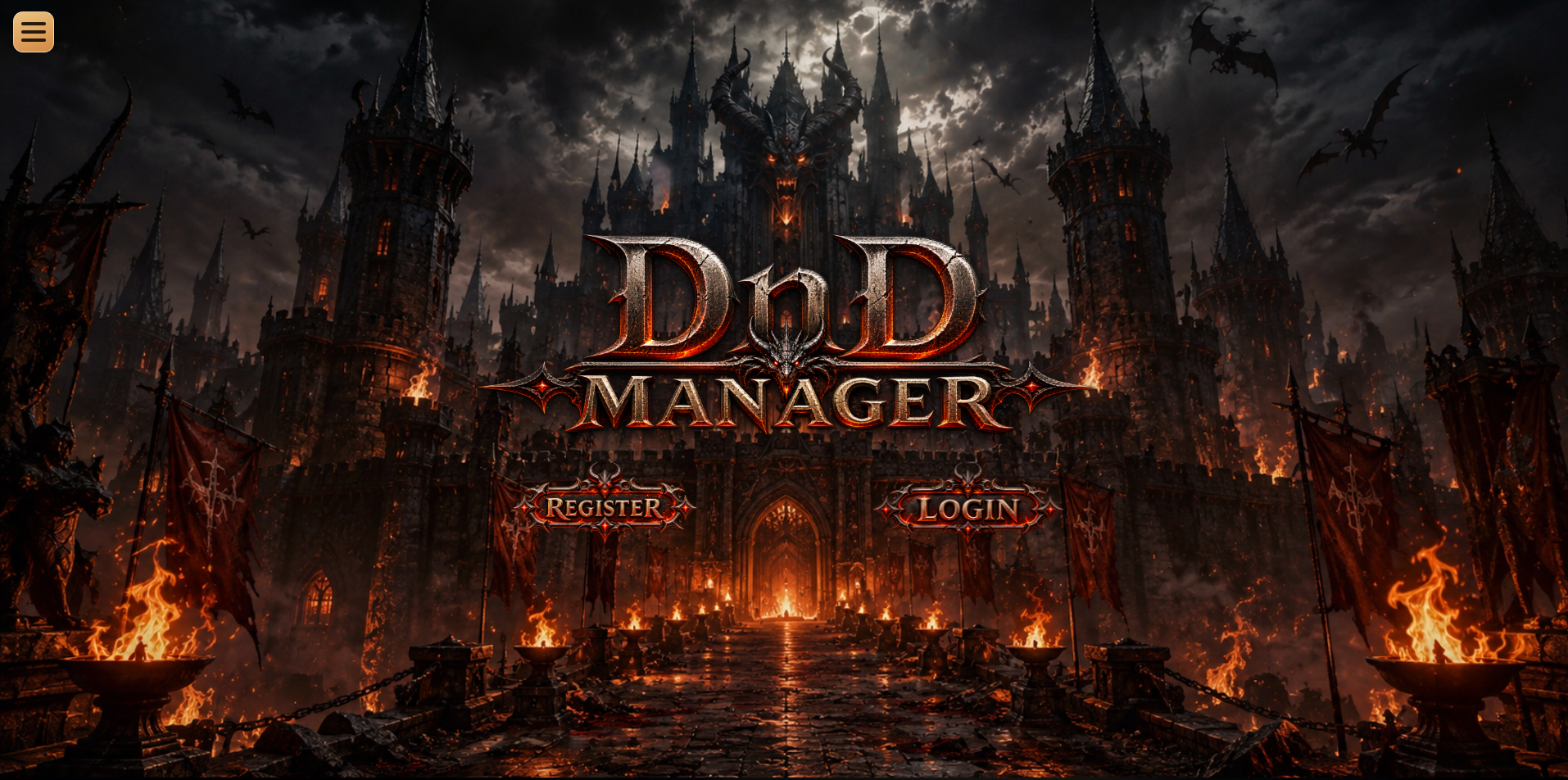 DnD Manager skärmbild